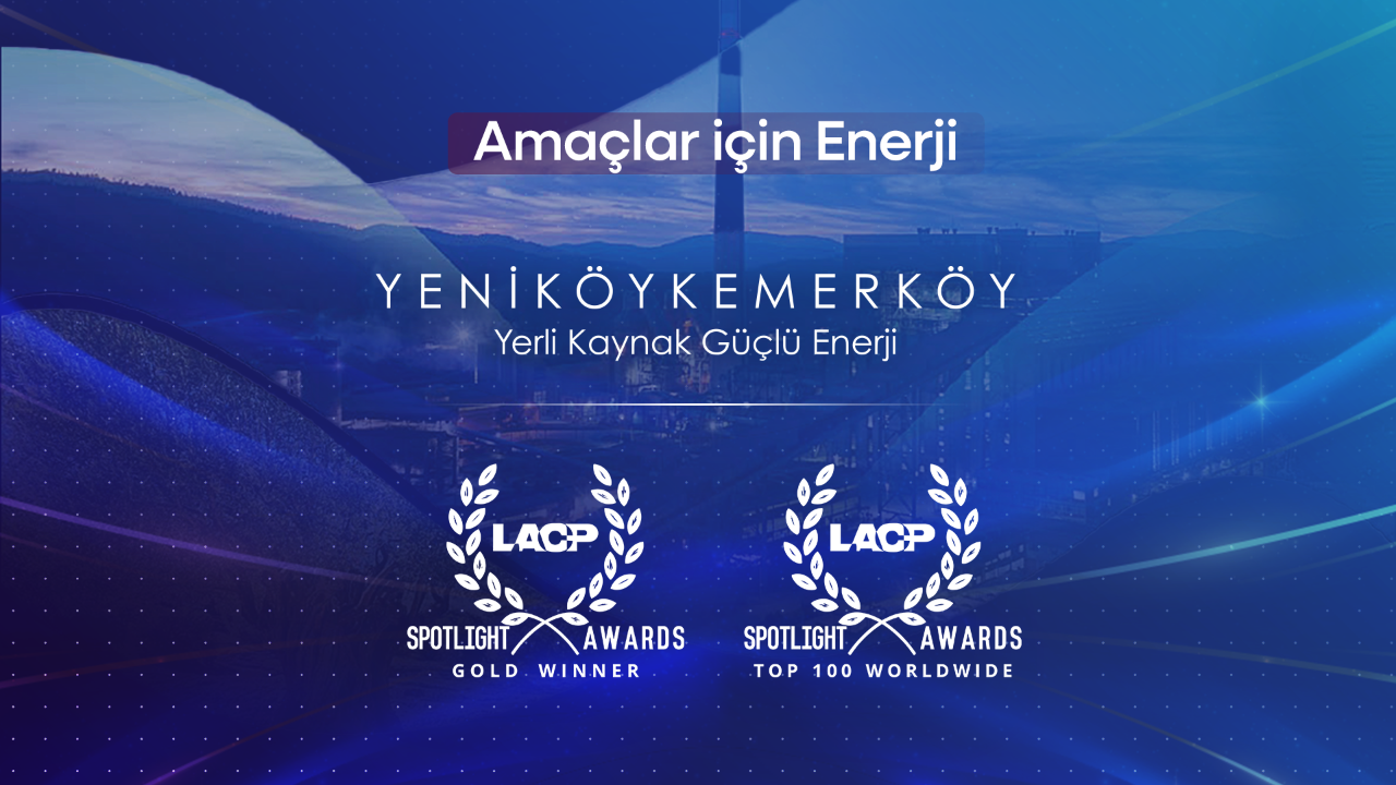 Yeniköy Kemerköy Enerji’ye LACP’den Gold ödül
