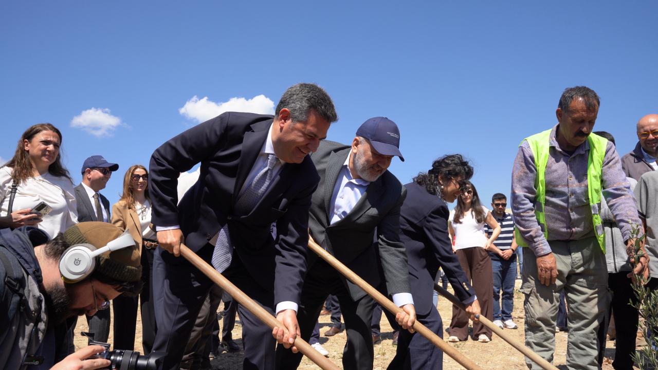 Milas’ta 4 bin fidan toprakla buluştu