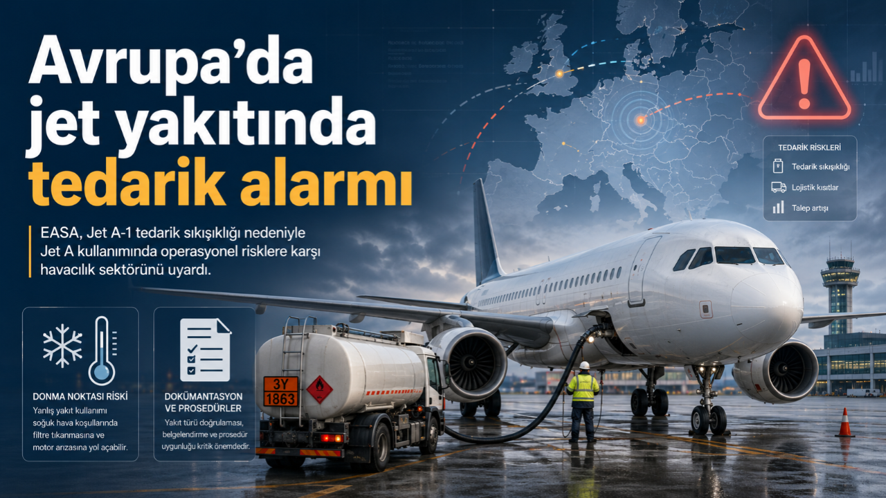 Avrupa’da jet yakıtında tedarik alarmı
